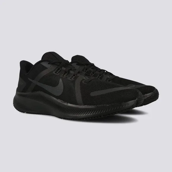 Nike Quest 4 Men's Road Running Shoes Black - Picture 2 of 10